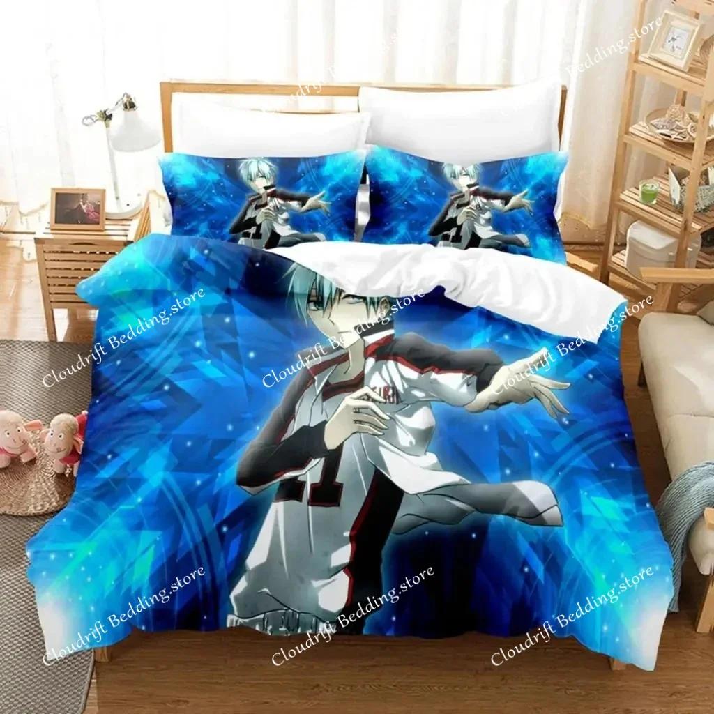 Anime Kuroko's Basketball Bedding Set Boys Girls Twin Queen Size Duvet Cover Pillowcase Bed Kids Adult Home Textileextile026