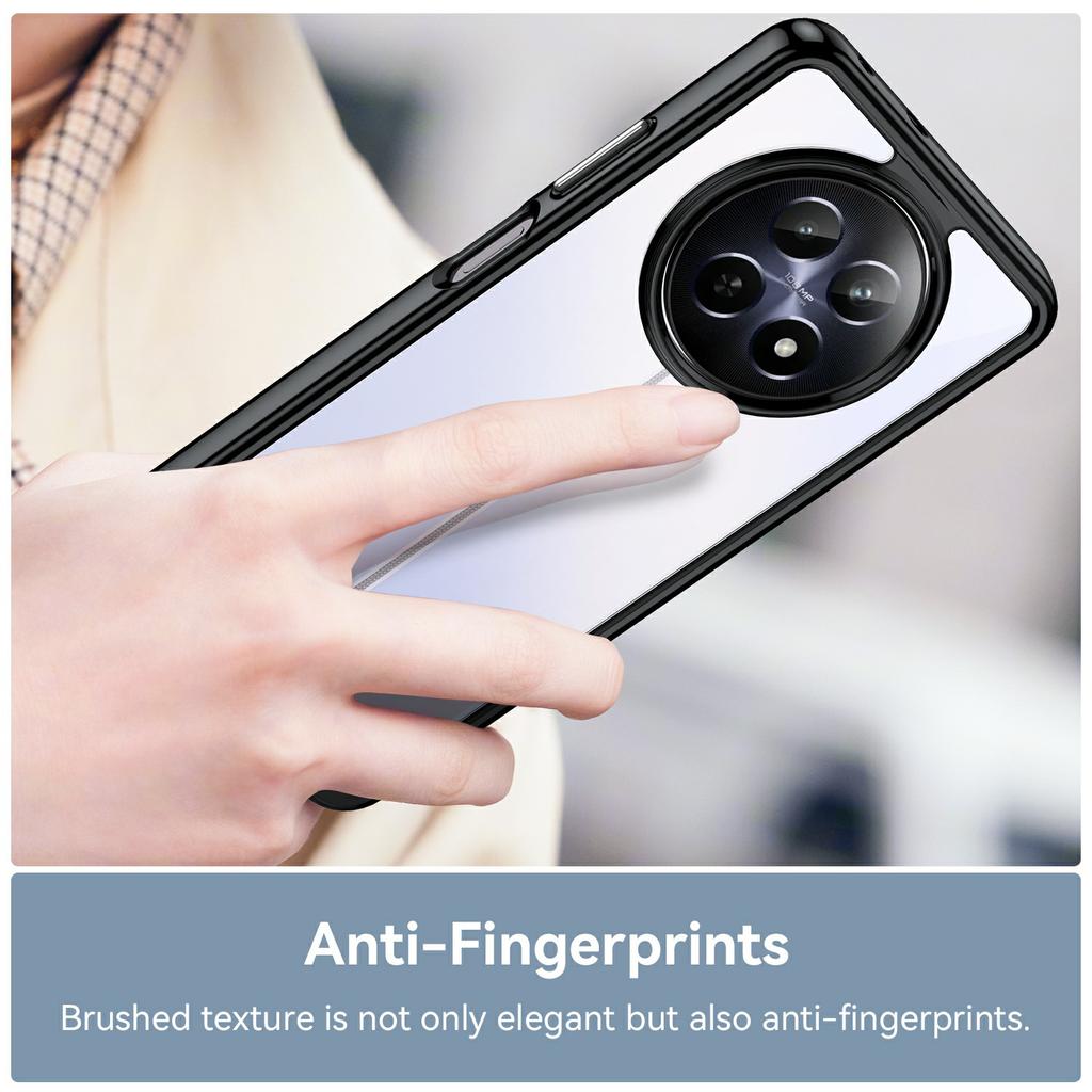 For Realme 13 5G/12 5G/12x 5G/Narzo N65 5G/Narzo 70x 5G/C65 5G Case TPU +Acrylic Phone Cover