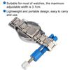 Metal Watch Band Strap Bracelet Adjuster Tool Link Pins Remover Repair Watchmaker (Blue)