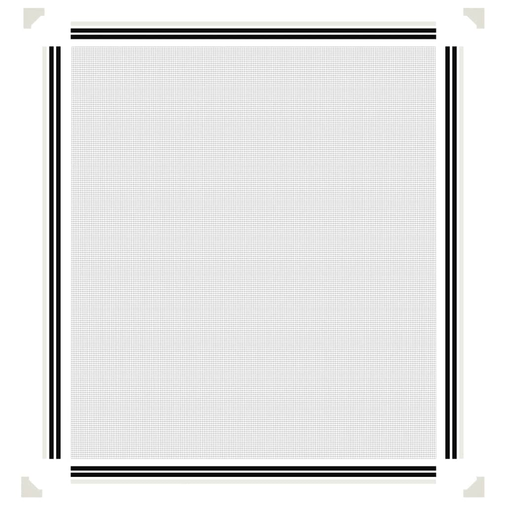 Magnetic Insect Screen for Windows White 120 X 140 Cm