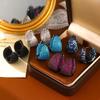 European & American Zirconia Statement Earrings - Light Luxury, High-End Simplicity for Women