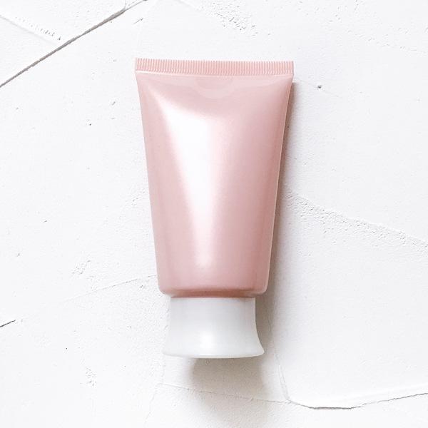 Pearlescent Pink 60ml PE Soft Tube for Facial Cleanser & Makeup Remover Gel