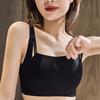 Full cup female beauty back, secondary breasts, upper support, anti-sagging, no steel ring adjustment, thin bra