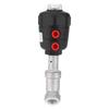 Angle Seat Valve   Actuated Thread Connection Stainless Steel Thickened Plastic Case Steam Valve