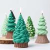 3D Christmas Tree Silicone Candle Mold DIY Gypsum Cement Casting Molds Aromath Soap Resin Crafts Making Xmas Decor Supplies
