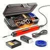 Rechargeable Digital Display Soldering Iron Kit for Home and Outdoor Repairs