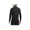 Nike Pro Embroidered Logo Solid Long Sleeve Fitness Top Men Tops Black DQ6608-010