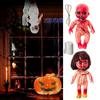 Creepy Doll Scary Doll Halloween Ornaments for Tree Halloween Decorations Home Decor for Indoor Bedroom Living Room Party Yard