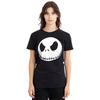 The Nightmare Before Christmas Unisex Adult Jack Face T-Shirt