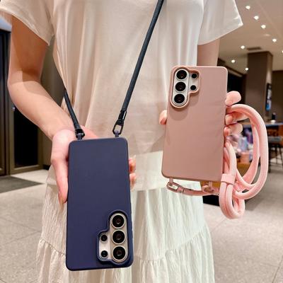 Süßigkeit + Doppeltes Zug-Crossbody-Lanyard Samsung S11 S11 S11 S11 A11 A11 A11 Handyhülle