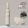 24-Rib Automatic Umbrella, Black Glue Sun Protection, Custom Logo, Business Gift – Enhanced for All-Weather Use