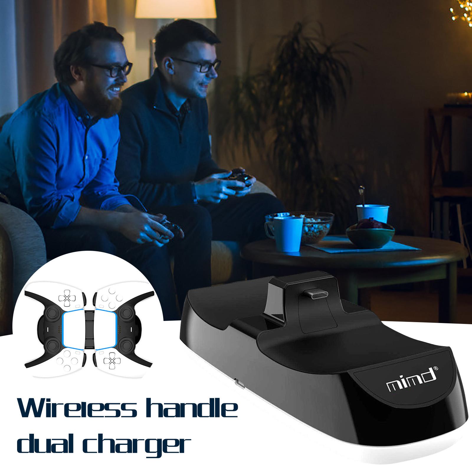 

Зарядное устройство с двумя контроллерами USB-док-станция для зарядки для PS5