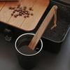 Black Walnut Coffee Stirrer Long Handle Outdoor Camping Pour-over Coffee Stirring Bar Portable Heavy Duty Wooden Mixer Stick Coffee Accessories