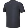 Fila Fitness Series Printed Letter Knitted Solid Color Straight-Cut Round Neck Short Sleeve T-Shirt Men Tops Deep-Gray A11M421119F-DY