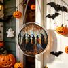 Halloween Acrylic Jigsaw Puzzle Suncatcher Stained Glass Style DIY Sun Catcher