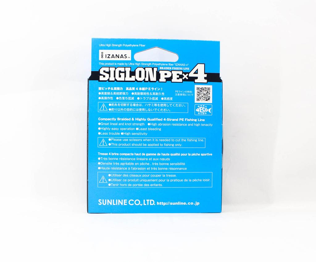 Sunline PE Line X4 Siglon 150M PE 0.6 10LB Arancione (1304)