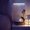 2Pcs Mini USB LED Reading Light Bar Eye-Caring Non-Flicker Warm White Portable Desk Lamp for Students Dorm Camping Keyboard