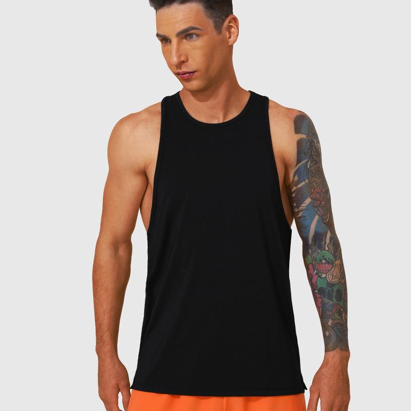 Men's Quick-Dry Breathable Y-Back Tank Top for Running & Cycling