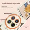Cute Cartoon Silicone Phone Case with Lanyard for Huawei Mate Series