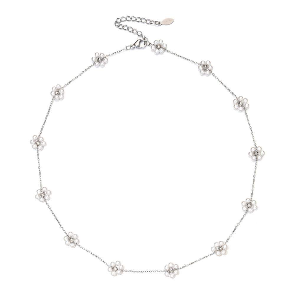 

ZMZY Простая розовая хрустальная цветочная чокер-ожерелье Заявление Аксессуары Мода Женщины Стразы Ожерелье-воротник Ключица Украшения