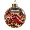 Christmas Tree Decoration Hanging Clear Plastic Ball Ornament for Holiday and Party Decor