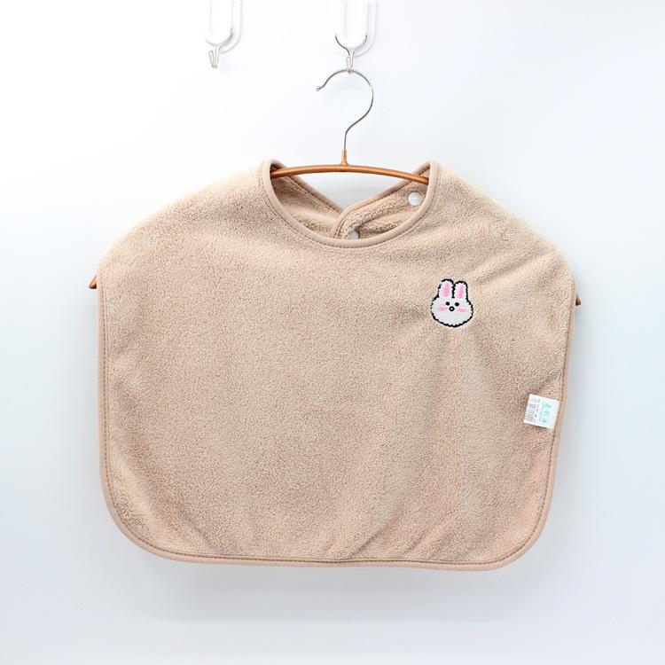 Children's toiletries, face brushing, coral fleece cartoon cute soft little towel, baby face wiping, bib, saliva towel