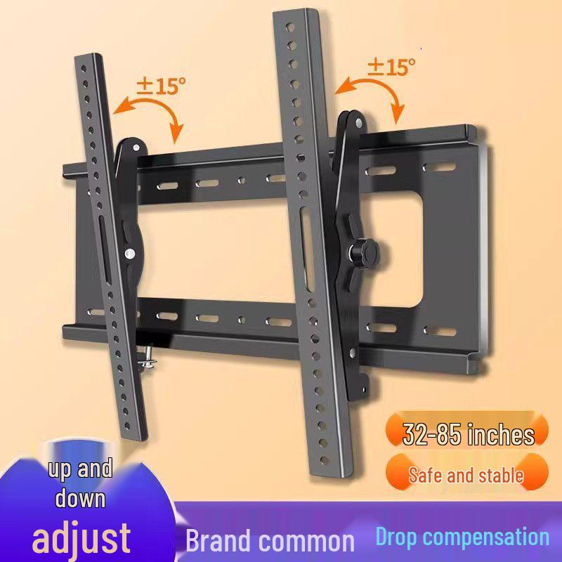 Universal TV Wall Mount, Adjustable 32-120 Inch Tilt & Fixed Angle Bracket