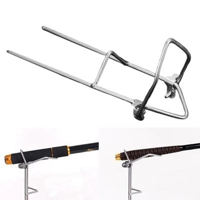 Insert Ground Fishing Rack Pole Holder Fishing Rod Stand Fishing Pole Bracket Fishing Rod Holder