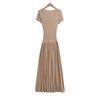 Women's Summer Spicy V-Neck Lace Patchwork Slim-Fit Long Dress