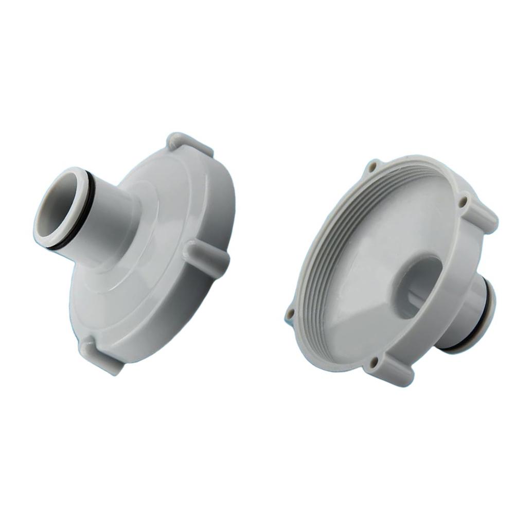 Secure Connection PVC Blue Adapter for Intex Pool Hose 80mm to 32mm Diameter