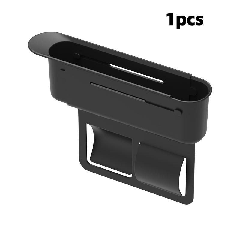 Car Seat Crevice Storage Box Gap Slit Filler Storage Shelf Multi-functional Large Capacity Push Pull Type Car Storage Rack