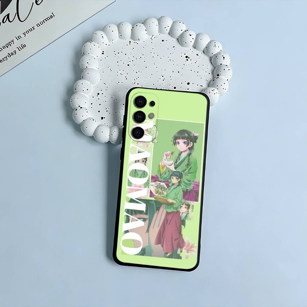 T-The Apothecary Diaries-Popular anime Black Soft Silicone Phone Case for Samsung S25, S24, S21, S22, S23, S30, S20, Plus, Lite