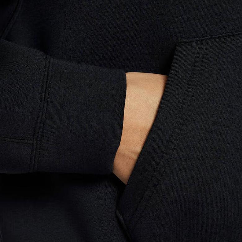 Nike Sweatshirts Women's Black Hooded Moderate Regular IF0329-010