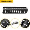 Exhaust Muffler Pipe Heat Shield Cover Protector For Harley Motorcycle Black