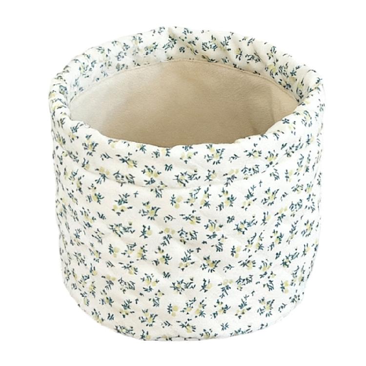 Practical Floral Cosmetic Case Keep Your Table Tidying While Traveling Or Home Decoration