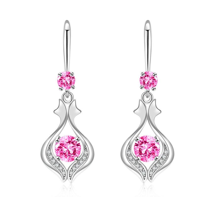 Elegantes Pendientes Largos con Forma de Lágrima para Mujer