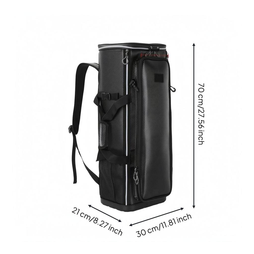 folding Chair Backpack Firm-Body Fishing Tackle Structured Base