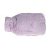 Hot Water Bag Double Insert Pocket PVC Liner Washable Cover 1000ml Capacity Warm Water Bag for Home Purple