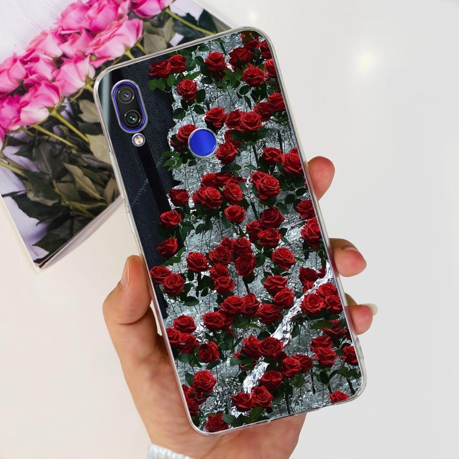 For Xiaomi Redmi Note 7 Pro Case Redmi7 Cute Panda Painted Cover Clear Silicone Soft TPU Phone Case For Redmi 7 Note7 Pro Bumper