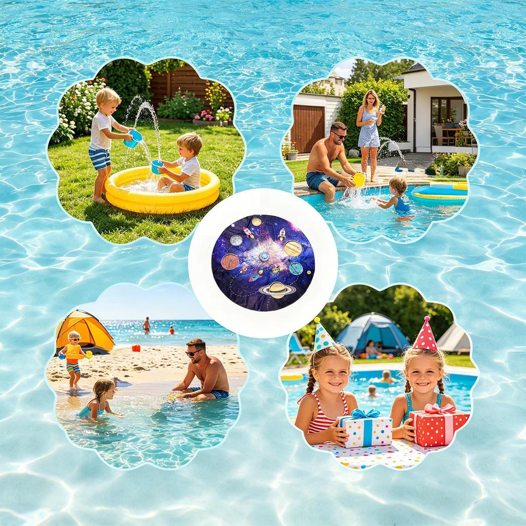 New Children Play Spray Mat Beach Inflatable Water Sprinkler Pad Outdoor Game Toy Lawn Swimming Pool Mat Kids Toys