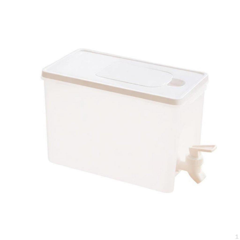 5 L Cold Water Pitcher with Spigot High Temperature Resistant for Home, Families