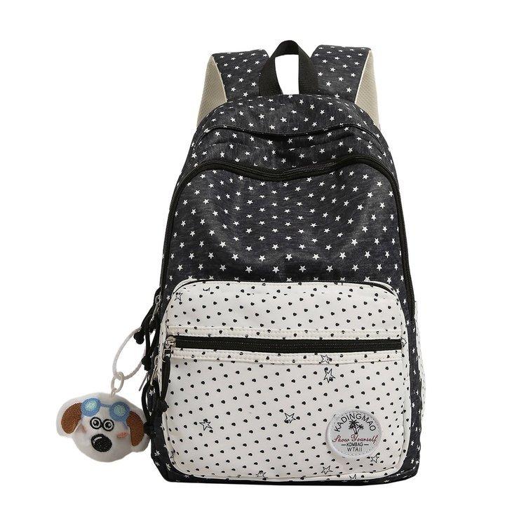 Schoolbag1011 Spring New School Bag Girls' Primary School Korean Edition Large Capacity Contrasting Colors ins Junior High School Student College