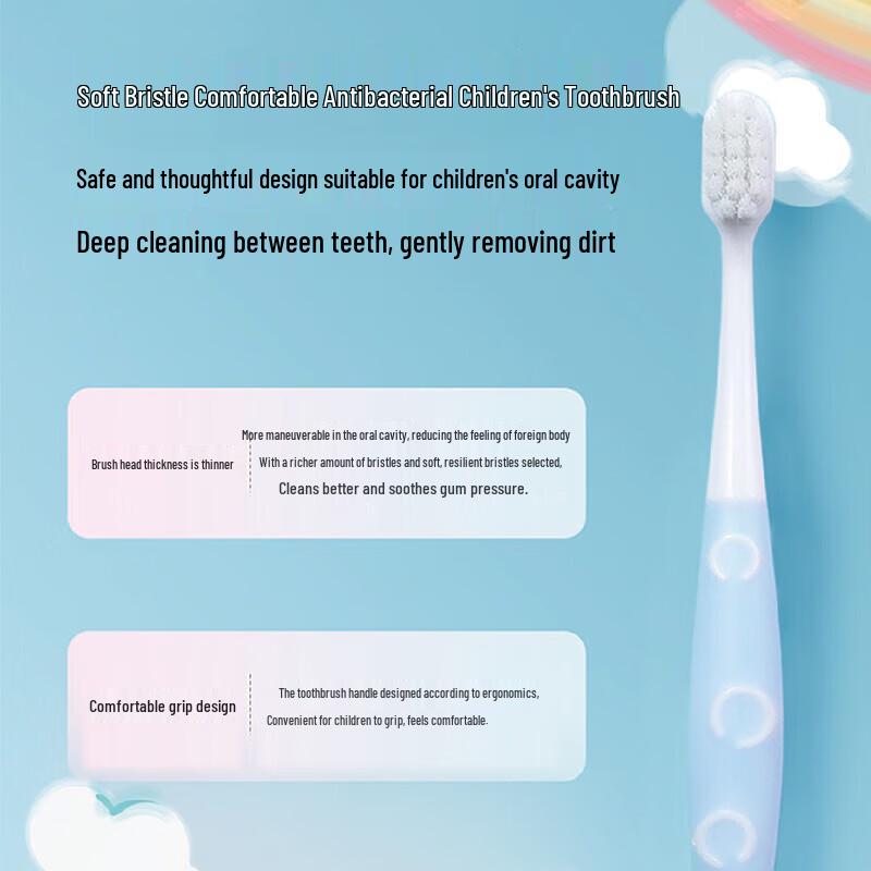 CCOKIO Children's Lollipop Soft Toothbrush