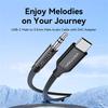 VENTION BIF Series 1m DAC Декодер Тип C на 3,5 мм Аудіо Адаптер Кабель для Смартфона Ноутбука