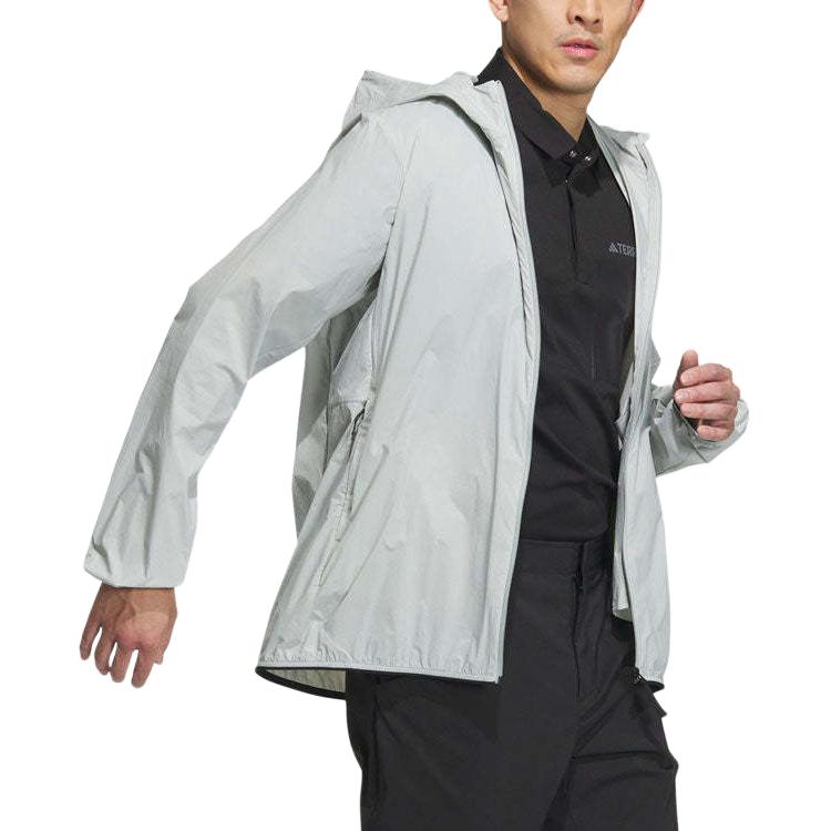 Adidas Jacket Men's Silver Gray IU2672