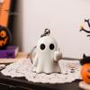Cool Atmosphere Decoration Halloween Keychain Ghost Middle Finger Styling Resin Figurine Unique Decor Key Chain Home Office Desk Festive Exquisite