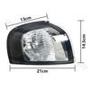PMFC Front Bumper Corner Light Side Light Turn Signal Light Fog Light Without Bulb For Volvo S80 1999-2006 30655423 30655422