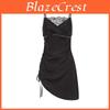 Satin Nightdress For Women With Deep V Neckline Short Sleep Dress Comfortable Nightwear