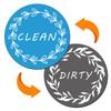 Double-Sided Magnetic Dishwasher & Refrigerator Decoration Stickers