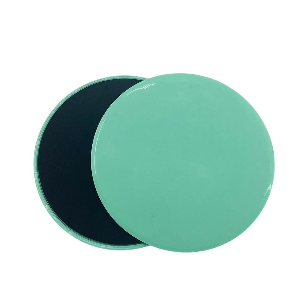 2Pcs Fitness Sliding Discs Dual Sided Yoga Gliding Discs Portable Abdominal Core Training Plate for Body Muscle Workout